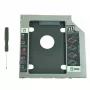 Caddy per secondo vano disco Qoltec 2.5 HDD 9.5 Mm