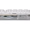 Crystal Shark, Tastiera gaming bianco, layout DE, KTT