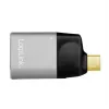 Adattatore LogiLink USB 3.2 Gen2 Type-C maschio su HDMI-A USB-C 4K PD alluminio nero/grigio