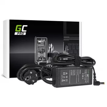 Alimentatore Green Cell AD01P — 60 W, 19 V 3,42 A, alimentatore per laptop da interno, nero