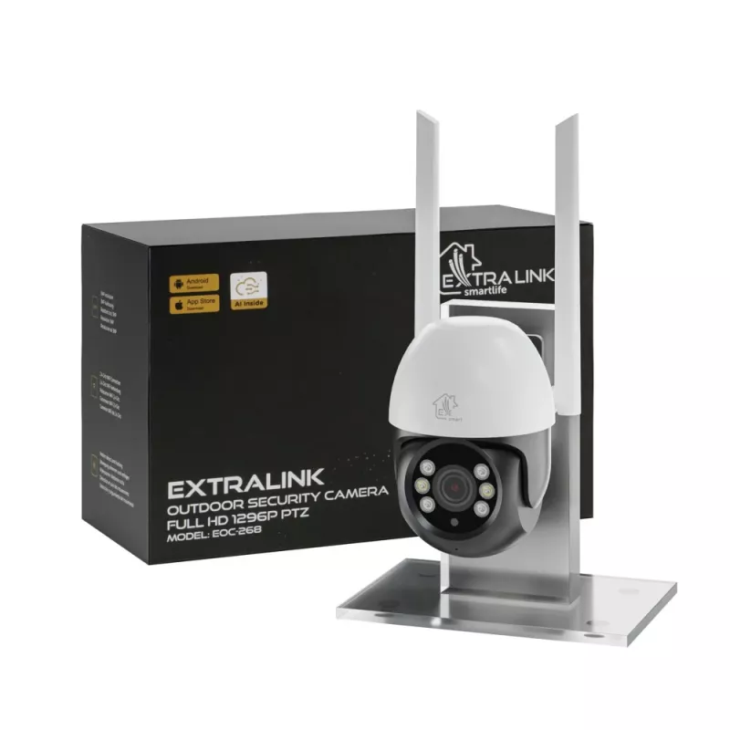 Telecamera di videosorveglianza per esterni Extralink Perun EOC-268 | Telecamera IP | 1296p, PTZ