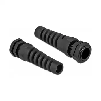 Pressacavo DeLOCK 60343 nero plastica 1 pz.