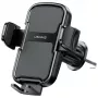 Supporto auto usams ZJ085 nero — supporto per smartphone da auto, morsetto regolabile