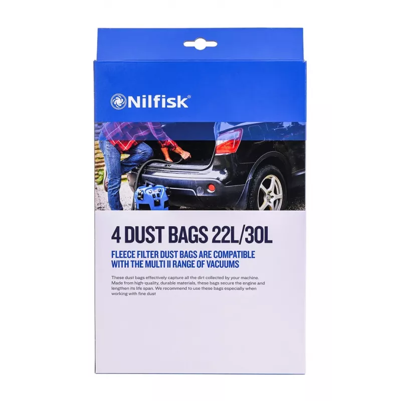 Nilfisk 107417195 sacchetto per aspiratore a tamburo