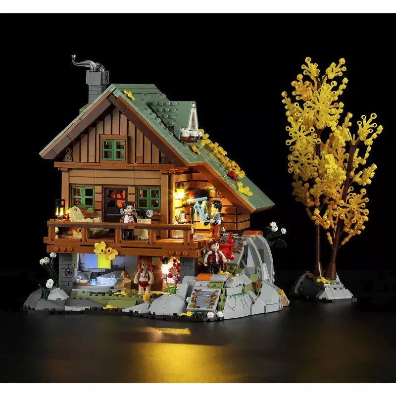 Lumibricks Mountain Cabin kit di costruzione