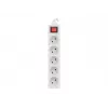 Prolunga elettrica Lanberg PS1-05E-0300-W 3m 5 prese AC interno/esterno bianca