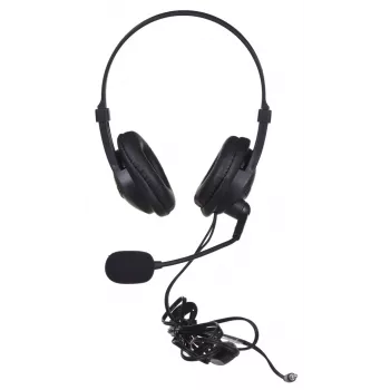 Headset gaming binaurale con filo IBOX W1MV — over-ear, 3,5 mm, cavo 2 m, microfono ad archetto