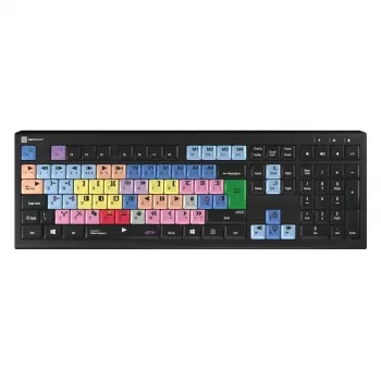 Logickeyboard Avid Media Composer ASTRA 2 tastiera retroilluminata PC UK (LKB-MCOM4-A2PC-UK)