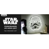 Luce neon LED da parete Paladone Stormtrooper modello PP14595SWVN, illuminazione decorativa Star Wars