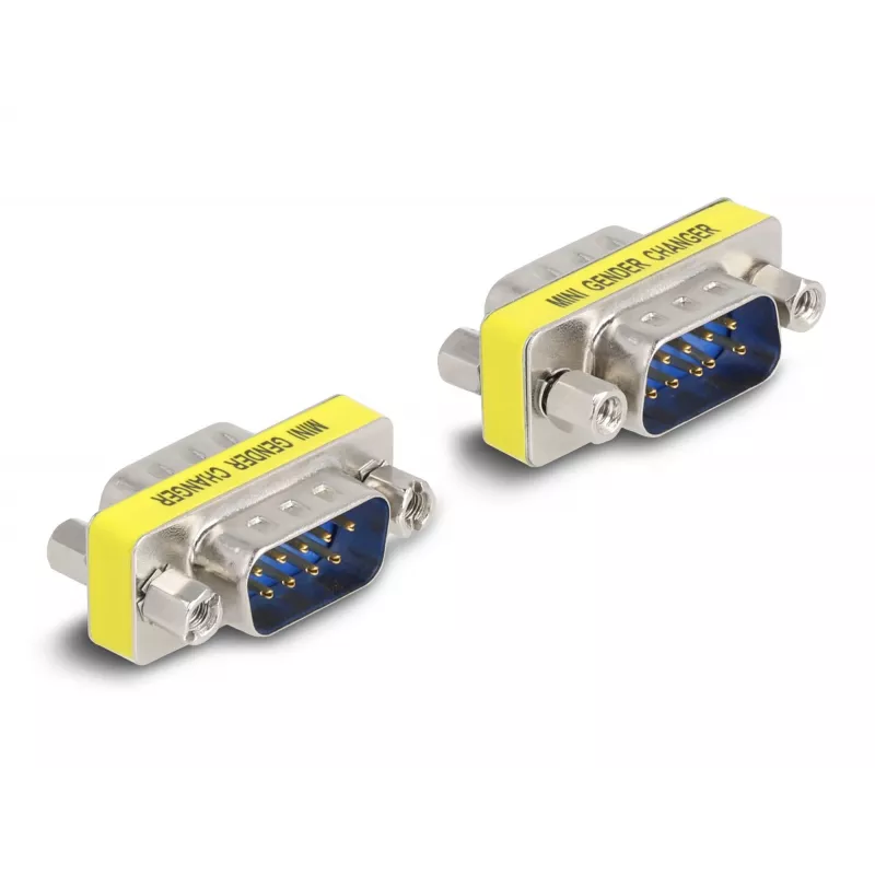 Adattatore D-Sub 9 poli maschio su maschio DeLOCK 66464