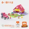 Marioinex Mini Waffle set di costruzioni da 112 pezzi – Farmer Urocze Ranczo, multicolore, età 6+