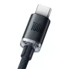 Baseus Crystal Shine Cavo USB a USB-C, 100W, 2m (nero)