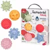 Palle sensoriali senza fori TULLO pastello, 5 pezzi