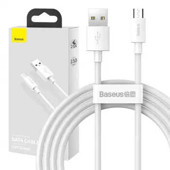 Cavo USB-A a Micro-USB-B Baseus TZCAMZJ-02 1,5 m bianco