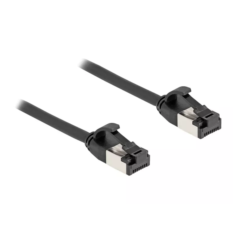Cavo di rete DeLOCK cavo RJ45 connettore maschio su connettore maschio Cat.8.1 2 m nero
