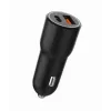Caricabatterie da auto per dispositivi mobili Gembird TA-UC-AC2PDQC38-CAR-01, USB-C, 38 W, 12-24 V, nero