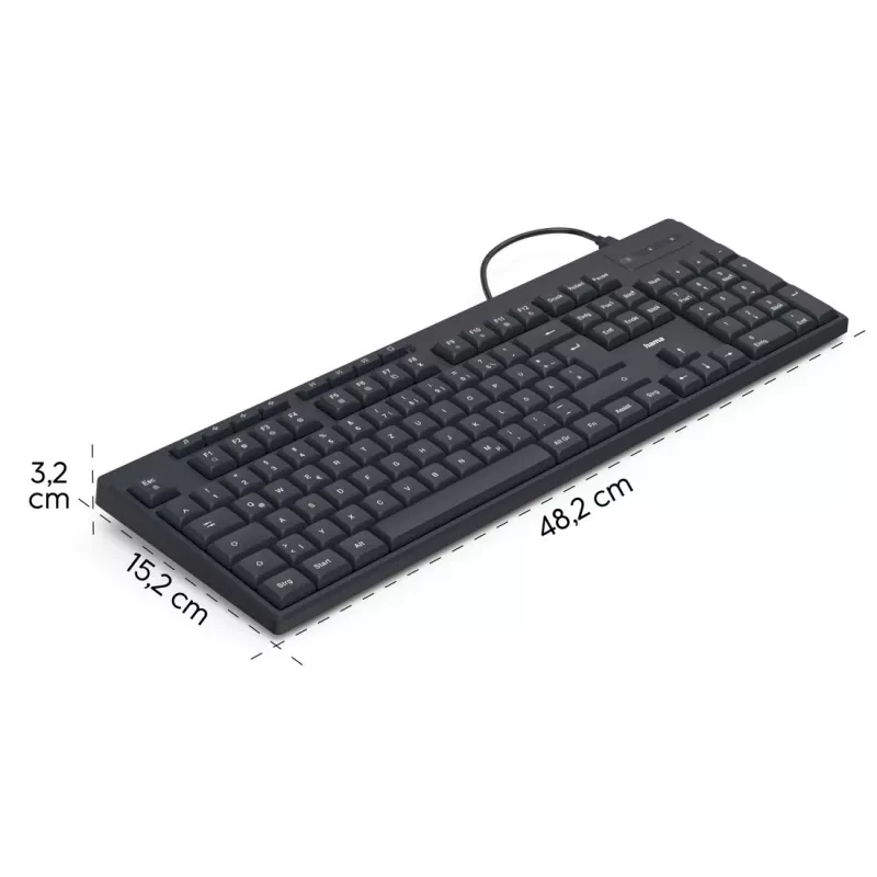 HAMA CK-200 cavo nero 2 m – U8173052