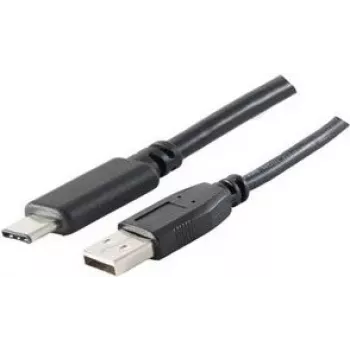 Cavo USB ShiverPeaks BS77143-3.0 3m USB C USB A nero