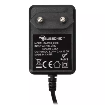 Caricabatterie da parete SUBSONIC SA5399 15W design compatto per dispositivi Switch
