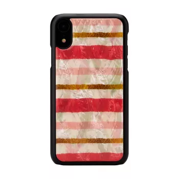 Custodia per smartphone iKins per iPhone XR — design short cake, nero