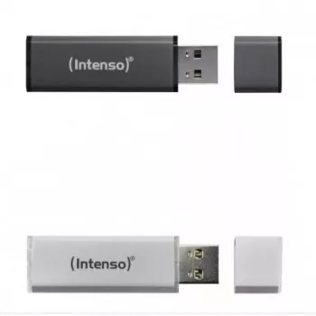 Chiavetta USB2 32GB/2 PZ ARGENTO/ ANTRACITE 3521480 Intenso