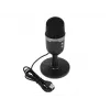 Microfono da studio BLOW con supporto LED — USB 2.0 cablato, 20–16000 Hz, sensibilità -50 dB, 237 g