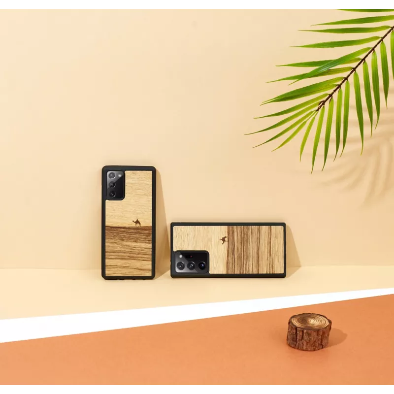 Custodia protettiva Man and Wood Galaxy Note 20 — terra nero