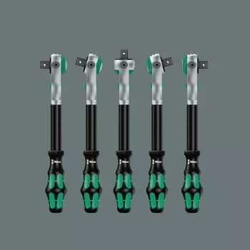 Set di chiavi a bussola Wera 05003645001 37 pz. nero verde