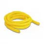 Guaina intrecciata DeLOCK autochiudente termoresistente 2 m x 10 mm gialla