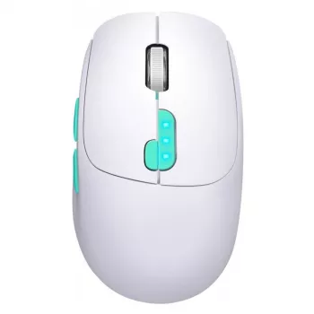 Mouse Defender NITTA MM-307 RF+BT OTTICO 1600dpi 6T BIANCO