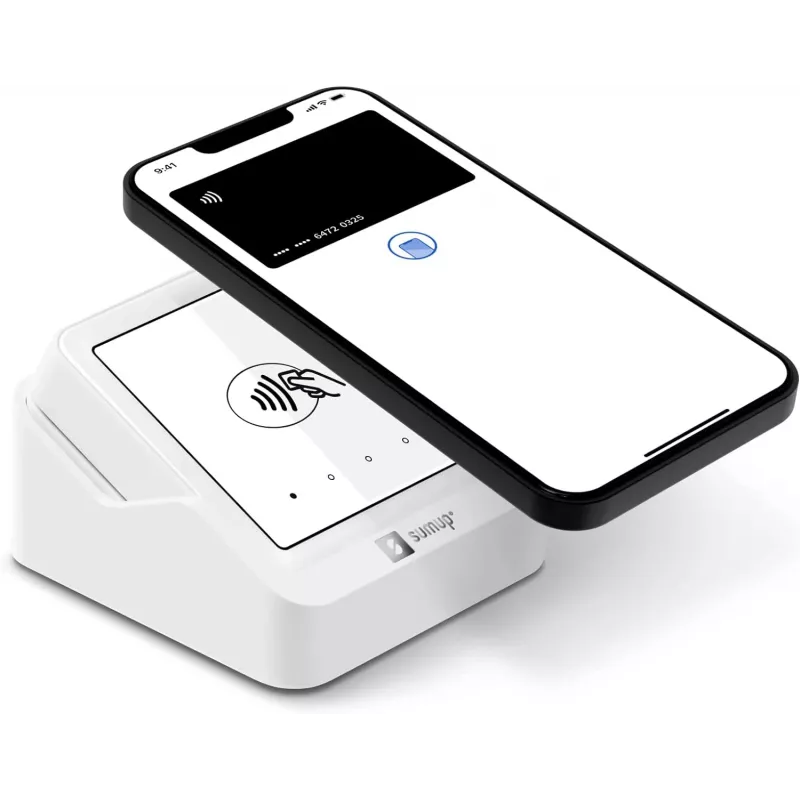 Lettore di carte SumUp Solo 800605502 — pagamenti contactless e chip, POS mobile autonomo