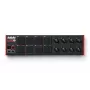 Tastiera MIDI Akai LPD8 MKII 8 tasti USB nero, rosso