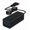 Gembird TA-UC-2A2C-PD100-01-BK caricabatterie per dispositivi mobili laptop, smartphone nero AC ricarica rapida indoor