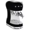 SMEG 50's Style ECF02BLEU macchina per espresso, 15 bar, nera