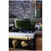 Staub La Cocotte 33 cm tegame ovale in ghisa, verde basilico