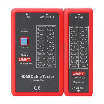 Tester per cavi HDMI No name UT681HDMI — verifica di continuità e cablaggio HDMI