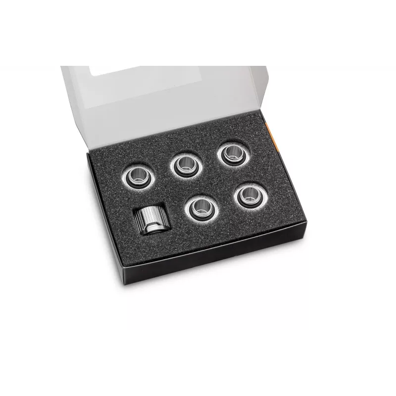 Raccordo EK Water Blocks EK-Quantum Torque 6-Pack STC 10/16 ottone nichel argento