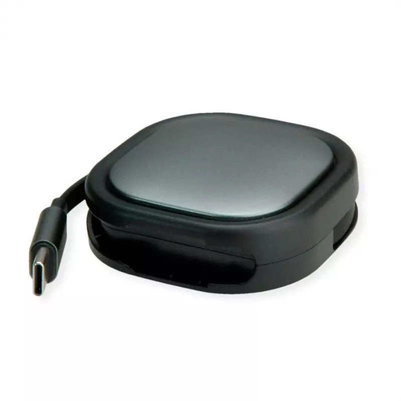 ROLINE cavo avvolgibile USB2.0 C-C ST/ST 1,2m – cavo – digitale/dati (11.02.8420)