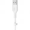 Cavo Belkin Cbl Scicone USB-A LTG 2M blc bianco USB A USB C Lightning