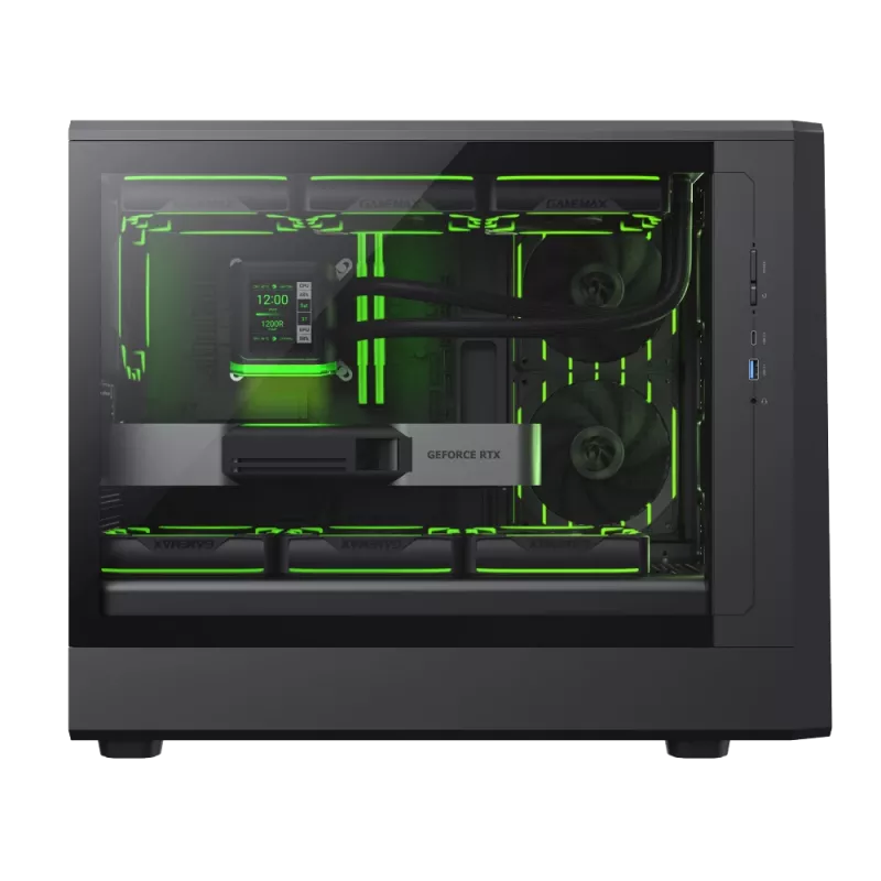 Gamemax | Case | CLAW 360 BK | M-ATX