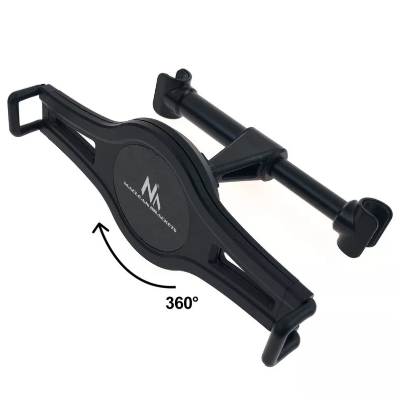 Supporto universale per tablet auto poggiatesta Maclean con rotazione a 360 gradi