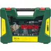 Set di punte per trapano/avvitatore V-Line TIN, 91 pezzi, set punte per trapano e avvitatore (verde)