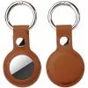 4smarts Set - Custodia per AirTag - Metallo, Pelle sintetica in poliuretano