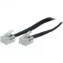 S/CONN 10m RJ11 nero trasparente cavo TC 70090 / 50319 ShiverPeaks