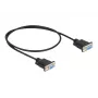 Cavo seriale RS-232 DeLOCK 87308 0,5 m femmina a femmina
