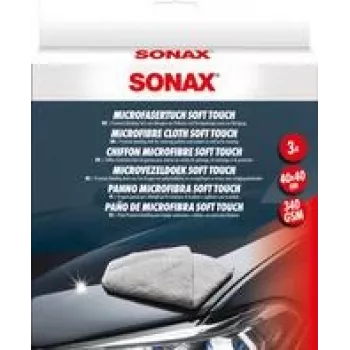 Sonax Panno in microfibra Soft Touch 40 x 40 cm 3 pezzi (04510000)