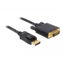 Cavo DeLOCK DisplayPort a DVI 24+1 maschio/maschio 2 m