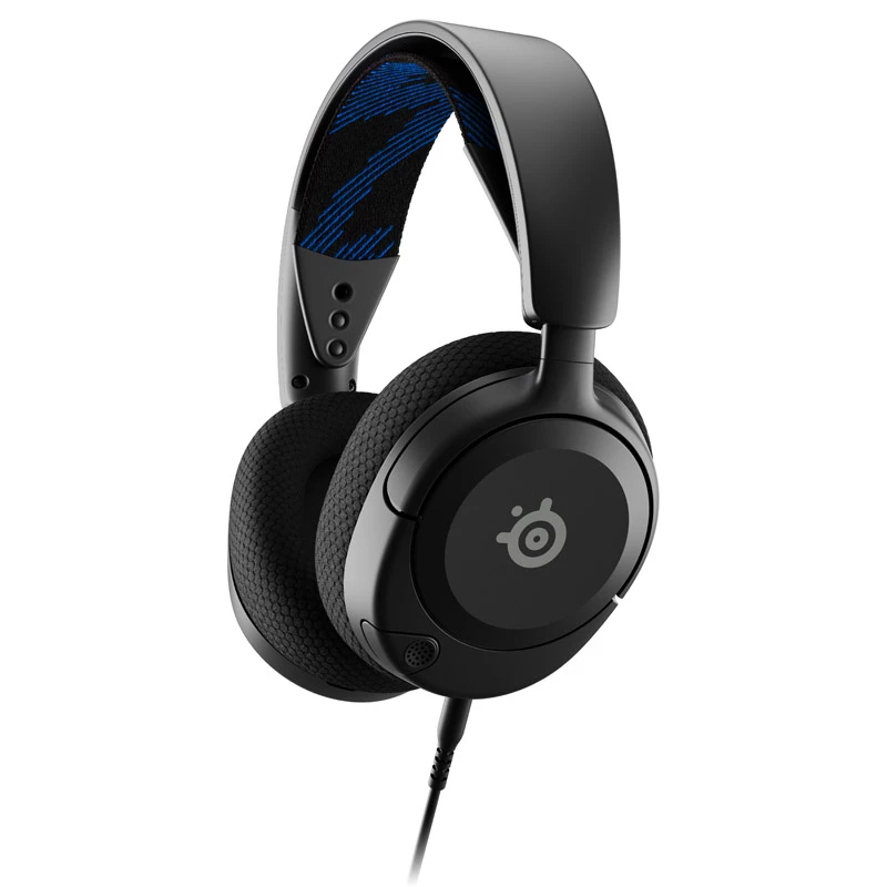 Steelseries Arctis Nova 1P cuffie con archetto cablate gaming nero
