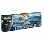 Modello in plastica German Submarine T.IX C/40 1/144
