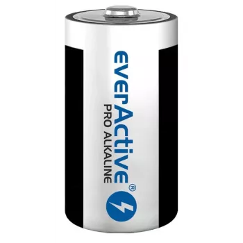 Batterie alcaline everActive Pro Alkaline LR20 D - blister 2 pezzi